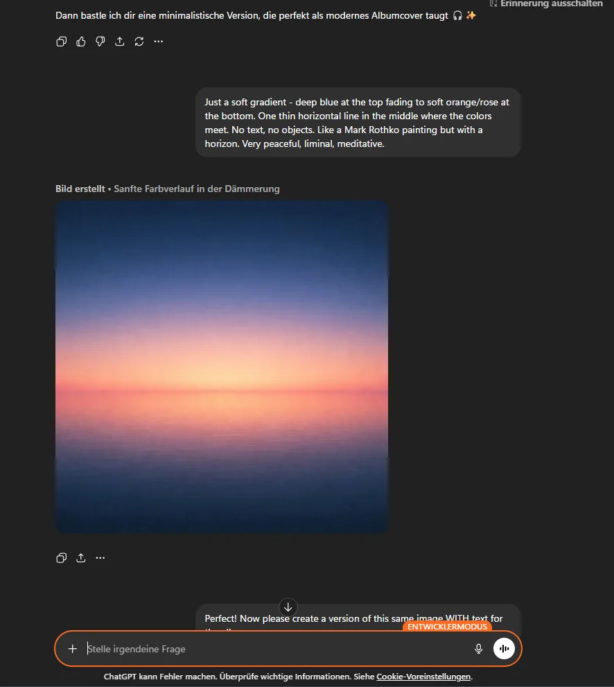 Die Korrektur - minimalistisch